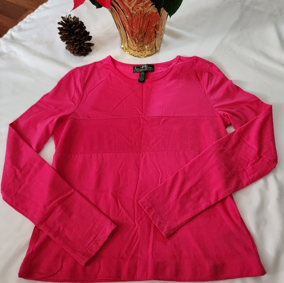 L-RL Ralph Lauren Lauren active shirt long sleeve S long sleeve - Picture 2 of 7